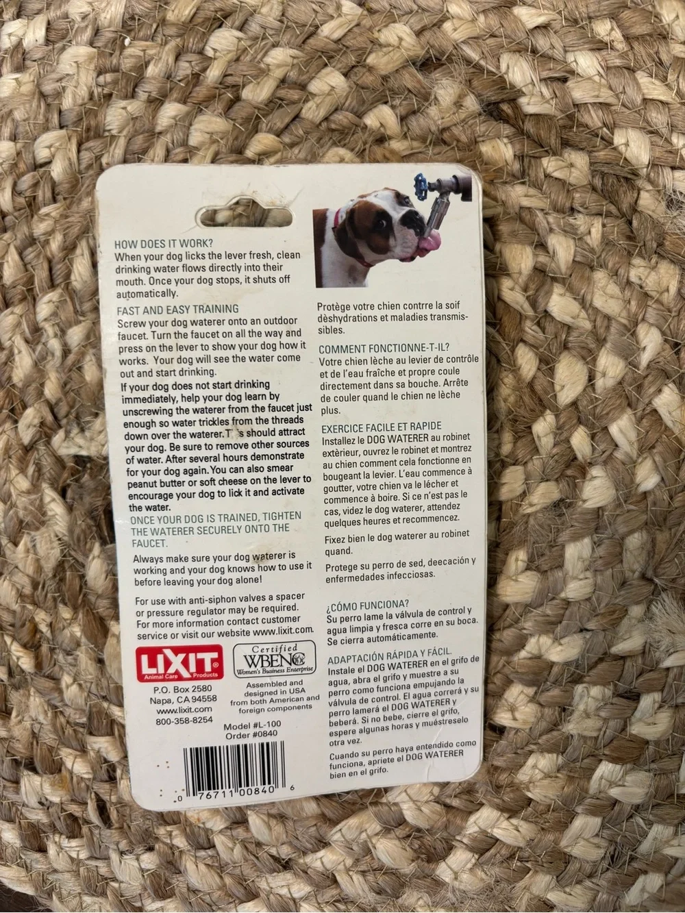 Lixit Faucet Waterer for Dogs – Chrome Finish